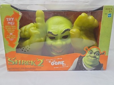 DreamWorks  Shrek 2 Be An Ogre Kit Hasbro 2004 Sound & Phrases  Works Mask