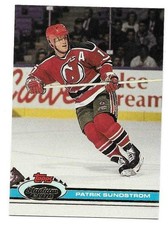 PATRIK SUNDSTROM 1991-92 STADIUM CLUB CARD NEAR MINT+ CONDITION