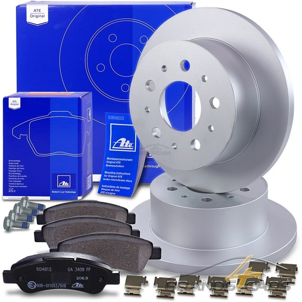 Ate Bremsscheiben Voll Ø280 + BelÄGe Hinten FÜR Citroen Jumper Ab Bj 06--image