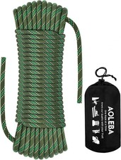 8.5mm Static Climbing Rope, Outdoor Rock Climbing Ropes, Heavy Duty Rappellin...