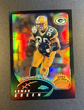 2002 Topps Chrome Ahman Green Black Refractor Weekly Wrap Up 599 Sharp Packers