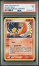 2005 POKEMON EX UNSEEN FORCES COSMOS #27 HO-OH-HOLO PSA 1