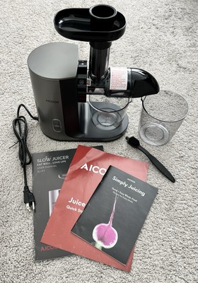  Aicook Juicer Model SJ-F1 - Compact, High-Speed Juicer for Fresh, Healthy Drink