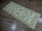 Turkish Oushak Rug, Modern Multicolored Handmade Bohemian Rug 2.7x6 Ft — photo 9