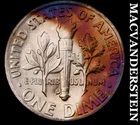 1954-D Silver Roosevelt Dime - Choice Gem Brilliant Unc  Super Color  #K2506