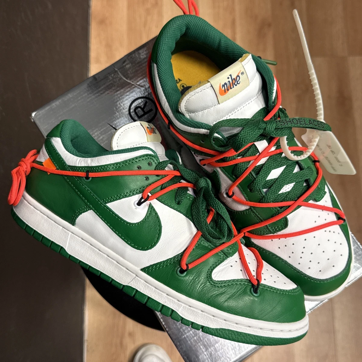Nike Dunk Low White Pine Green for Sale | Authenticity Guaranteed
