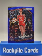 2025 Panini Prizm WNBA - Shakira Austin #81 Blue Velocity Prizm