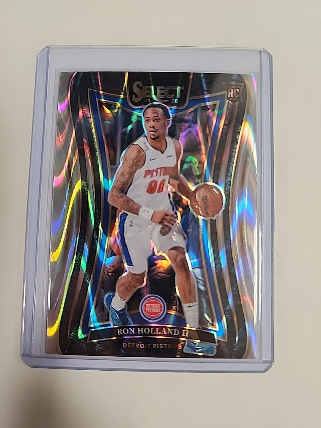 2024-25 Panini Select - Concourse Ron Holland II #74 Tectonic Prizm (RC)