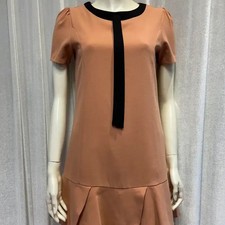 Elegant Color Block Dress for Formal and Work Occasions Official
