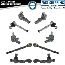 10 Piece Kit Ball Joint Tie Rod Sway Bar link for 01-04 Tacoma Pickup 2WD RWD