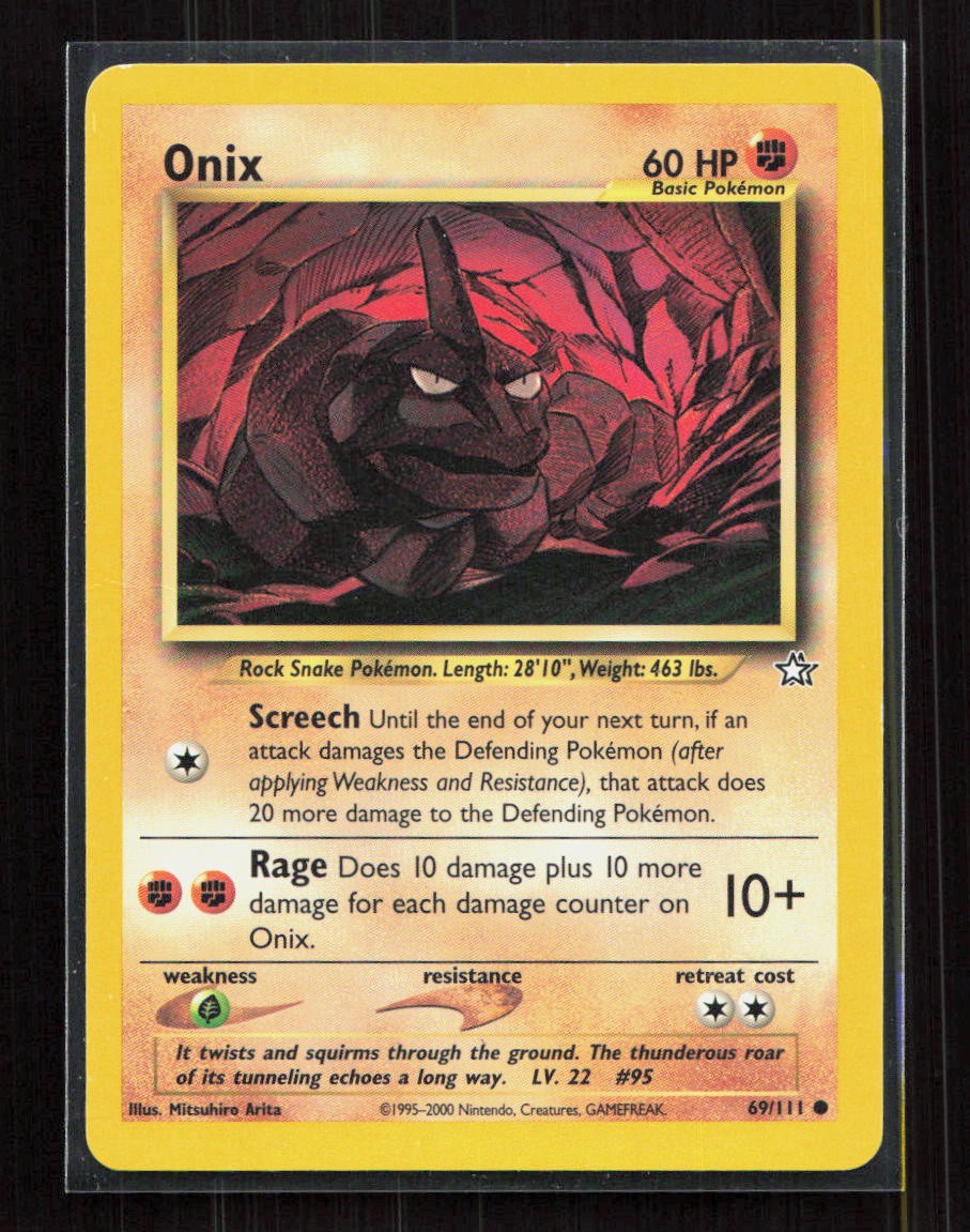 Onix Unlimited 069/111 Neo Genesis Common LP