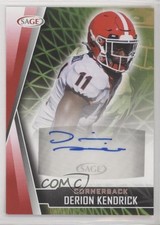 2022 SAGE Low Series Auto Red Derion Kendrick #A-DK Auto 0s3p