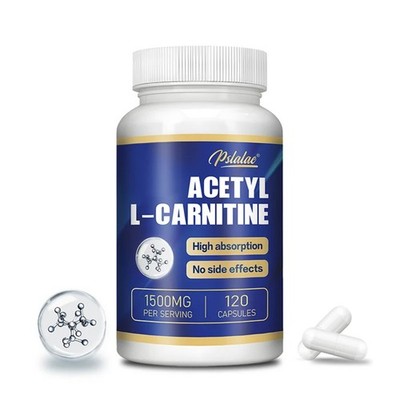 Acetyl L-Carnitine 120pcs - Energy Production, Boost Brain Power,Improves Memory