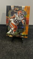 🔥2025 Panini Select🔥 Myles Garrett Orange Prizm Premier #156 Browns 1E