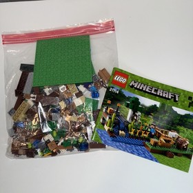 LEGO Minecraft: The Farm (21114) All Pieces And Instruction Guide Included