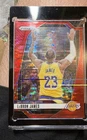 2024 Panini Prizm Basketball Red Pulsar LeBron James #130 PSA 9