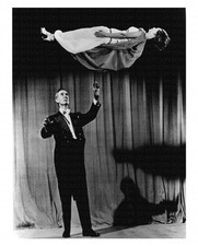 LEE GRABEL PERFORMING STAGE LEVITATION (1950s) / Archival Magician Photo Reprint