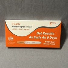 Pregnancy Test 5-Pack, Detect Early Pregnancy 6 Days Before Missed Period wit...