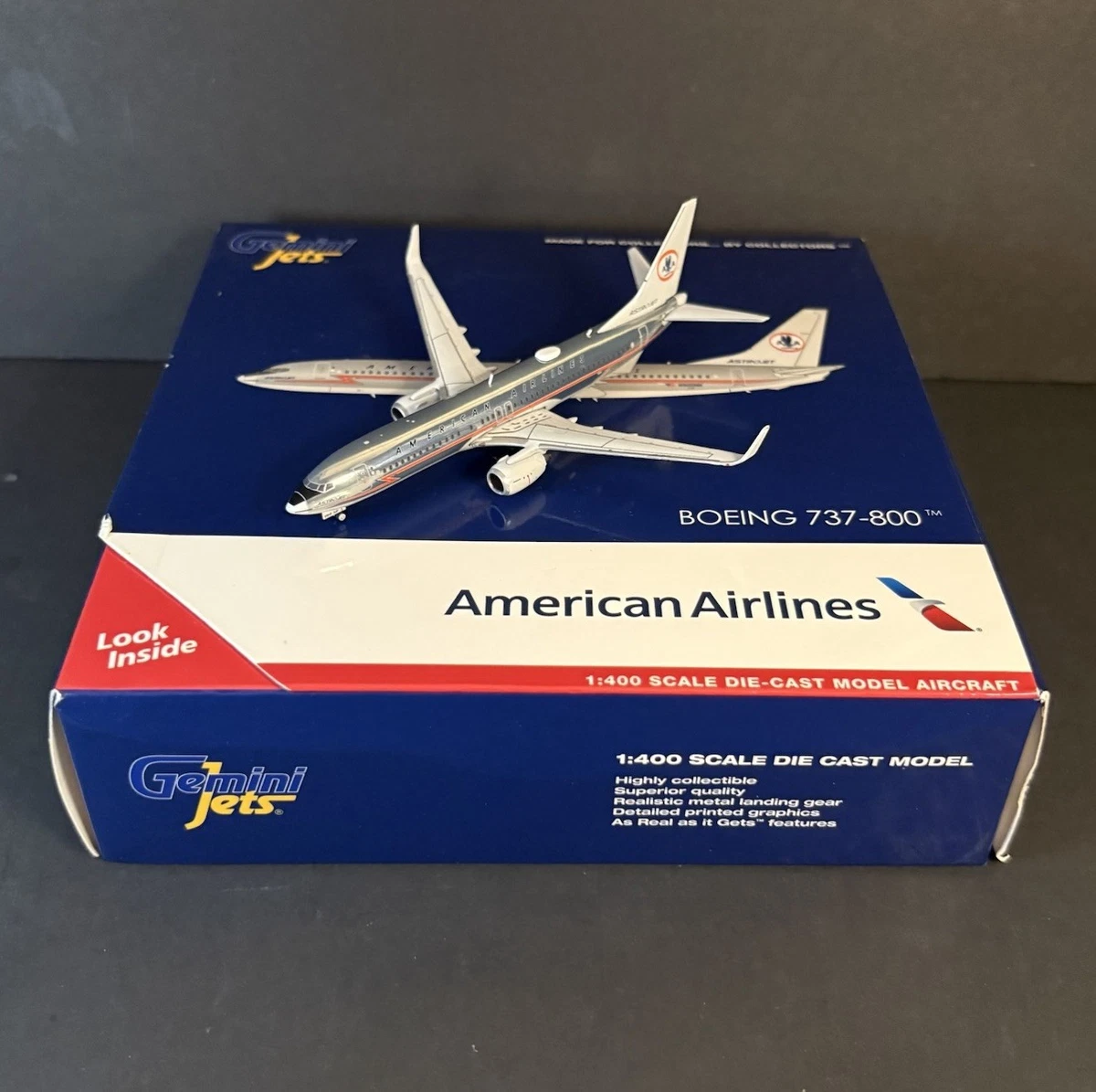 GeminiJets Boeing 737 1:400 Diecast Aircraft & Spacecraft for sale