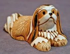 Shi Tzu Dog JJC #514 DE ROSA ARTESANIA RINCONADA 2.5"Tx2.5"Wx4.75"D