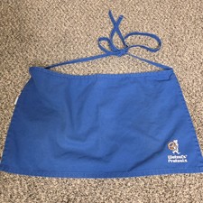 DayStar Apparel Wetzel's Pretzels Waist Apron Mens One Size Blue Server Uniform