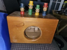 Vintage Thorens Movement 4 Soldiers Music Box Made in Switzerland 