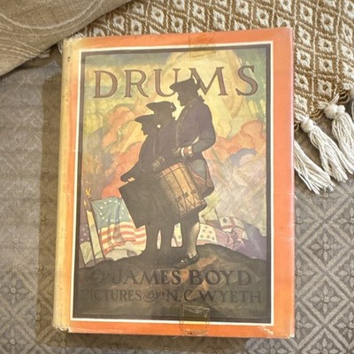 Drums James Boyd HC Illustrated N. C. Wyeth Scribner 1961 American Revolution
