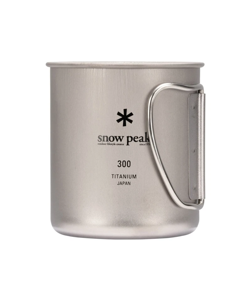 Snow Peak Titanium Single Mug 300ml MG-142 Ultralight Cup Outdoor Japan - Image 3 of 4