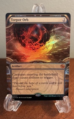 MTG Torpor Orb (Showcase) Foil #0057 Outlaws of Thunder Junction