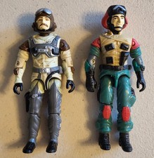 GI Joe ARAH 1986 Lift Ticket & Slipstream Pilots for Conquest X-30 & Tomahawk
