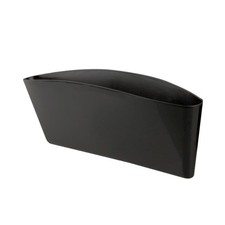 Car Seat Filler Organizer Durable Storage Pocket Black Reusable Design