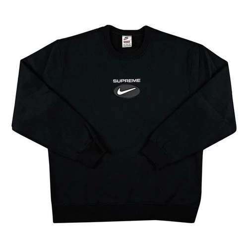 Col rond noir FW20 Supreme Nike Jewel Swoosh taille S