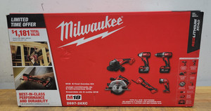 Milwaukee M18 6-Tool Combo Kit 2697-26XC - BRAND NEW