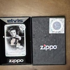 Zippo Elvis Guitar Collectible Lighter Celebrities Theme Limited Edition USA