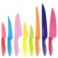 New Kai/Shun Pure Komachi 2 II Knife Set w/ Sheaths Chef HG Santoku Bread Paring