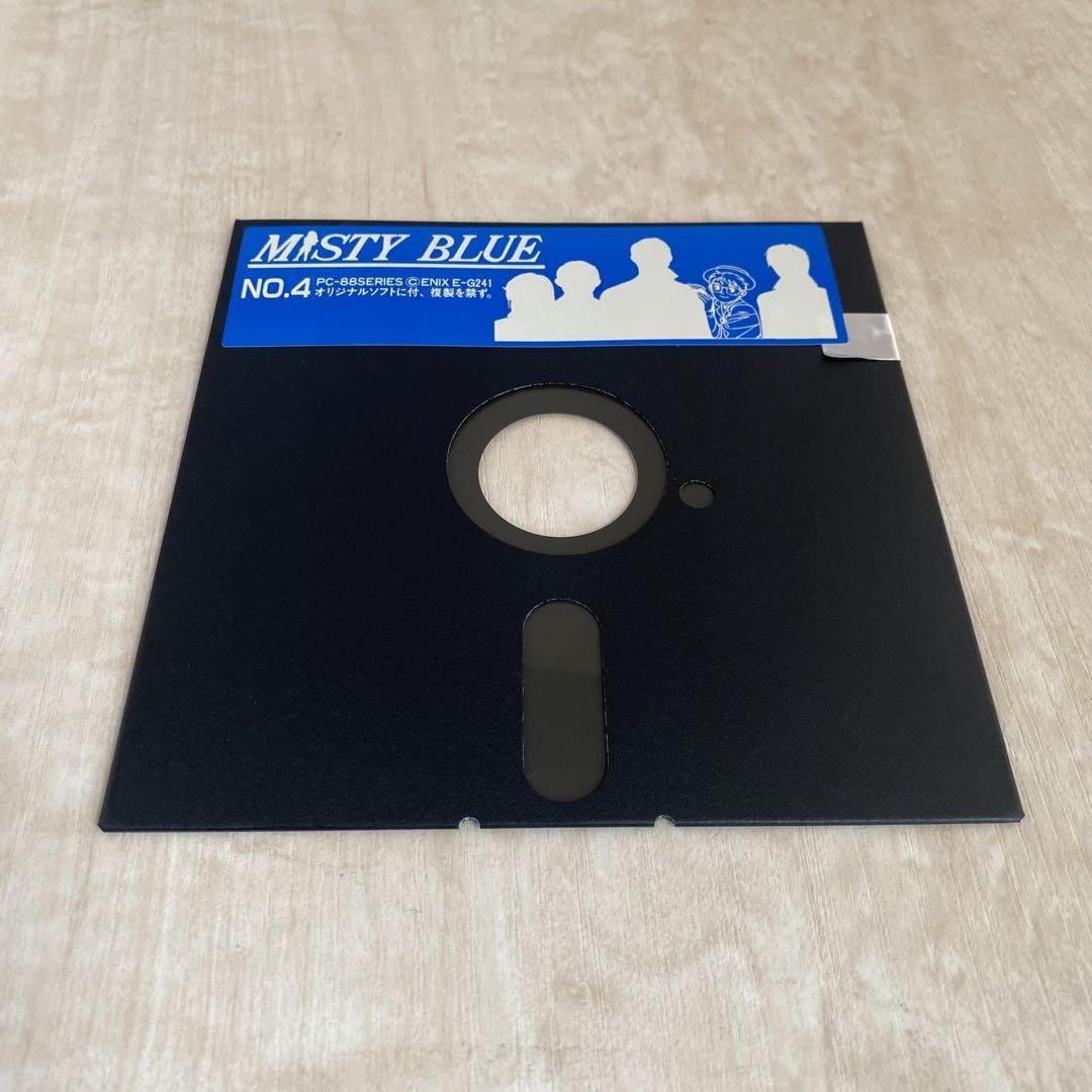 【限定SALE】PC-8801「ミスティ・ブルー」イラストカード・CD付 希少 限定SALE】PC-8801「ミスティ・ブルー」イラストカード・CD付