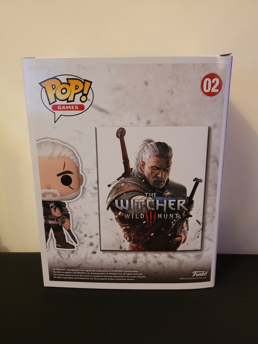 Funko Pop! Games The Witcher Wild Hunt Geralt Gamestop #02