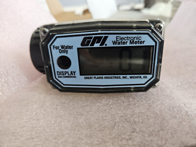 #ad Great Plains Industries Water Meter 1quot; 01N31GM 113255 4 C $145.00