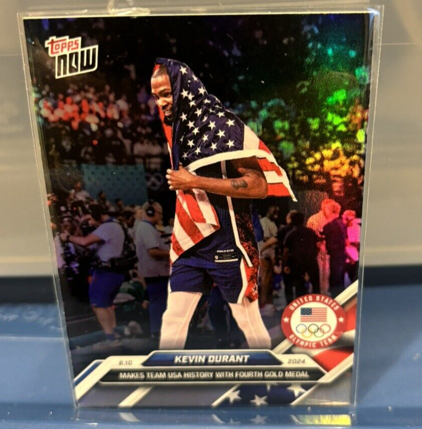 topps now Kevin Durant たくましい SPラッキーオーダー パラレル