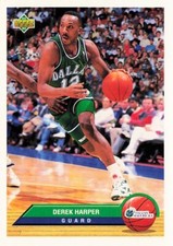 Upper Deck Derek Harper McDonald's 1992-93 #P9