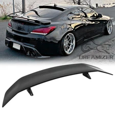 For Hyundai Genesis Coupe 46" GT Style Rear Trunk Spoiler Wing Glossy Black