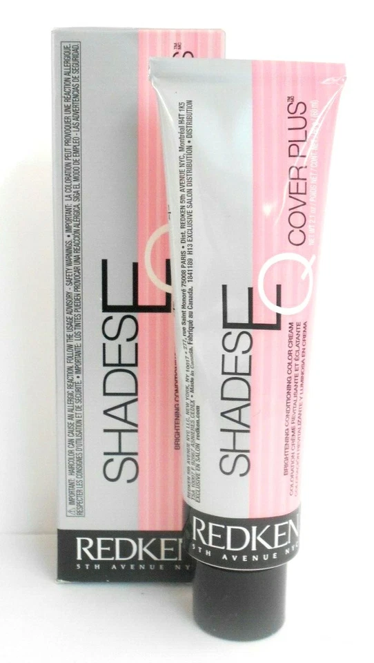 Redken SHADES EQ COVER PLUS Brightening Conditioning Hair Color Cream ~2.1 fl oz - Image 2 of 4