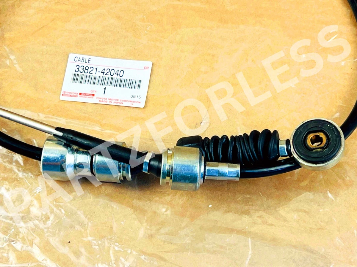 33821-42040 TOYOTA GENUINE CABLE TRANSMISSION CONTROL SHIFT  