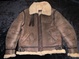 avirex shearling jacket