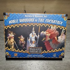 Massive Darkness - Heroes & Monster Set - Noble Warriors vs Cockatrix Sealed NIB