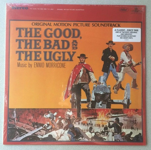 THE GOOD BAD & UGLY Soundtrack LP 2014 Morricone 180 Gram Vinyl RARE ...