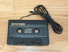 Genuine Vintage Koss Compact Disc Car Cassette Adaptor Only READ 