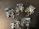 5 X METAL VENETIAN BLIND 25MM UNIVERSAL SWIVEL BRACKETS   - BLIND SPARE PARTS