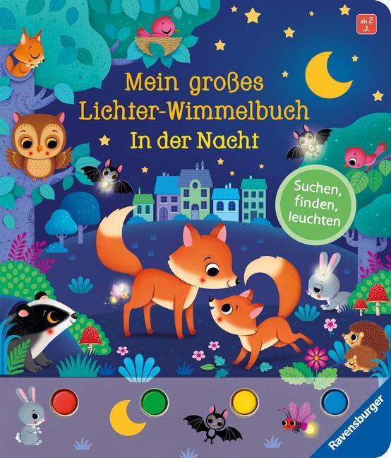 Thumbnail - Mein Großes Lichter-wimmelbuch: In Der Nacht - Sandra Grimm -