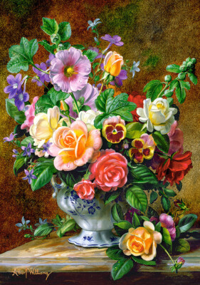 Castorland Flowers in a Vase 500 Piece Jigsaw Puzzle | eBay